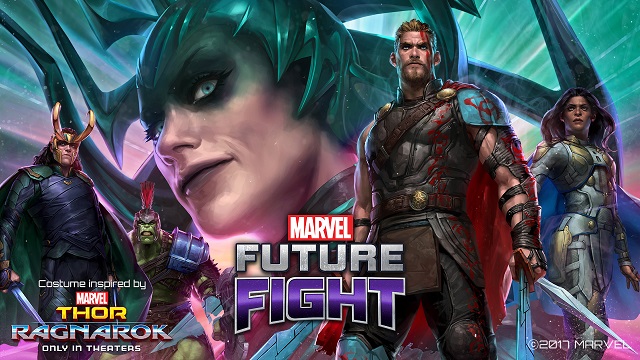 Thor: Ragnarok filmindeki karakterler, MARVEL Future Fight’ta