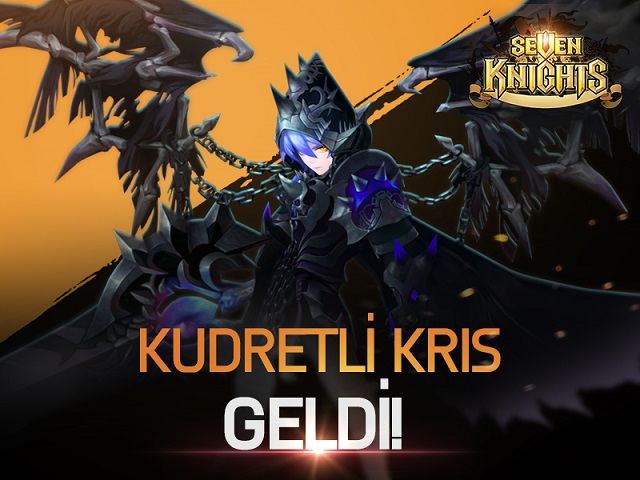 Seven Knights’a özel kahraman Kudretli Kris katıldı
