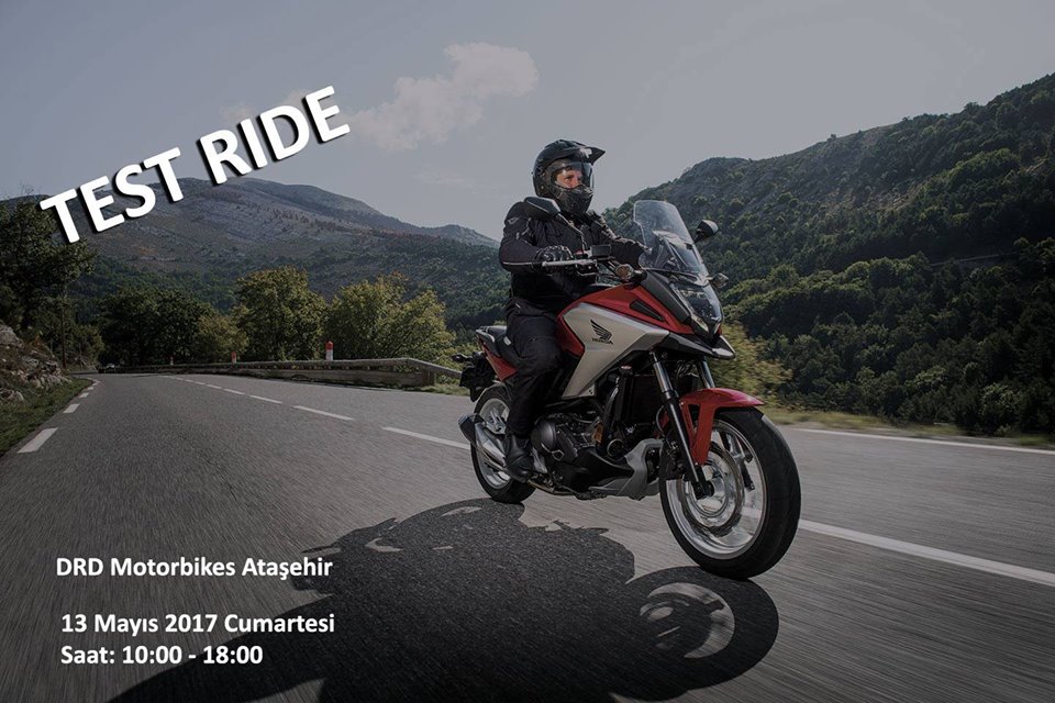 DRD Motorbikes Honda Motosiklet Test Sürüşü Günü