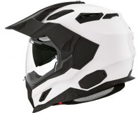 MOTOMAX NEXX X.D1 Plain Kutup Beyazı Dual Kask