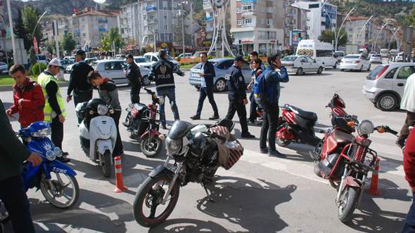 81 İlde Aynı Anda Motosikletlere Operasyon Başladı