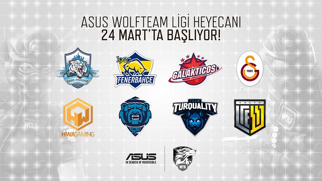 ​ASUS Wolfteam Ligi, 24 Mart’ta başlıyor