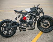 DesmoBIBU’dan Buell Blast “Franken-Blast” Custom Motosiklet