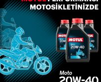 MOTUL PERFORMANSI TÜM MOTOSİKLERDE