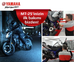MT-25’inizin İlk Bakımı Yamaha’dan