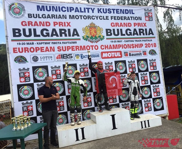 Süpermotocularımız Bulgaristan’da Kürsüye Çıktı