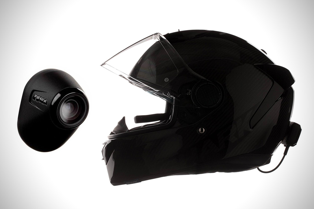 Motosiklet Kullanıcıları İçin Kask İçinden İzlenen Geri Görüş Kamerası ZONA