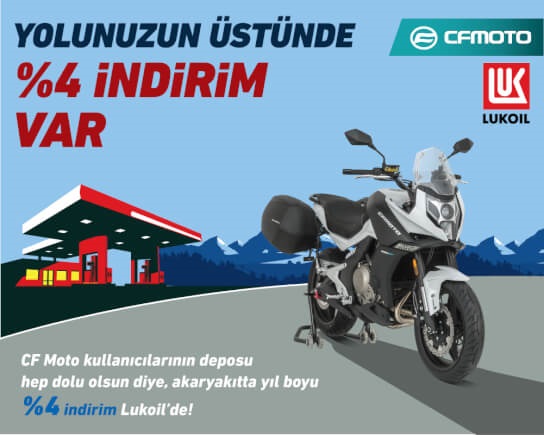 CF MOTO LUKOIL ile anlaşma sağladı.