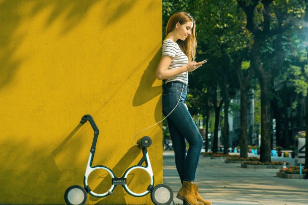 Sırt Çantasına Sığan Elektrikli Bisiklet Smacircle S1