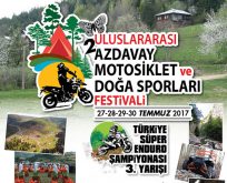 Uluslararası Motosiklet ve Doğa Sporları Festivali Azdavay’da
