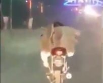 Dede Torunun Motorunu Kaçırmış