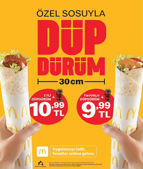 Mc Donalds Düp Dürüm