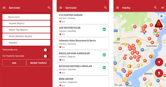 Motosiklet Kullanıcılarına Özel Bir Uygulama – “MOTOR-IN”