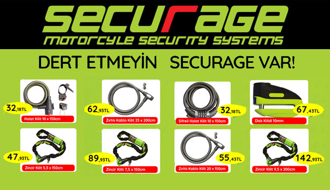 Securage Motosiklet Kilit Modelleri